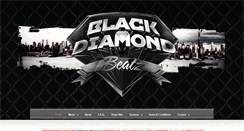 Desktop Screenshot of blackdiamondbeatz.com